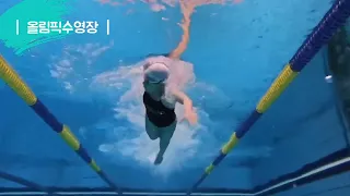 시원한 물소리와 함께 자유형🏊‍♀️