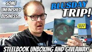 BLURAY HUNTING TRIP! | 1/20/22 | PLUS REQUIM 4K STEELBOOK UNBOXING AND GIVEAWAY!