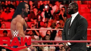 WWE, Drew McIntyre Vs Omos Jordan Omogbehin, United state championship match : Raw