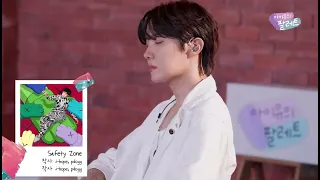 JHOPE SINGING SAFETY ZONE IN IU'S PALETTE 🎨