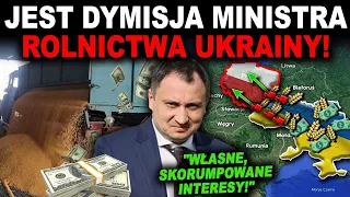 UKRAIŃSKI MINISTER ROLNICTWA PRZEJĄŁ ZIEMIĘ ROLNĄ I TRAFIŁ DO ARESZTU!