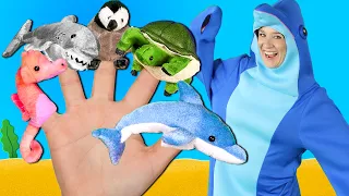 Sea Animals Finger Family - Songs for Kids