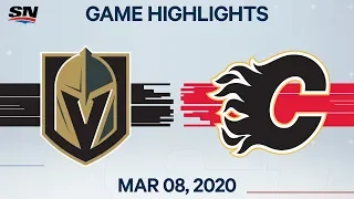 1st Ever All Female NHL Broadcast Highlights | Golden Knights vs Flames – Mar. 8, 2020