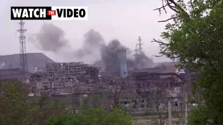 Russia intensifies bombing of Mariupol's steel plant