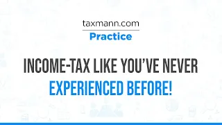 Income-tax like you've never experienced before! Taxmann com | Practice