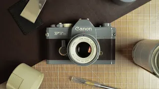 Spray Painting a Canon Film Camera - Canon FTb QL Overhaul Part 2