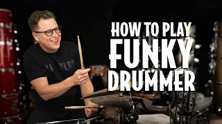 Pro Drummer Teaches You how to play FUNKY DRUMMER