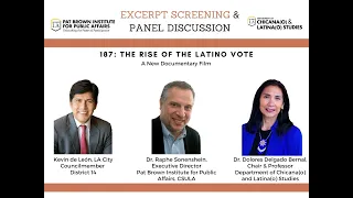 Webinar - 187: The Rise of the Latino Vote, a conversation with Council Member Kevin de León