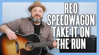 REO Speedwagon Take It on the Run Guitar Lesson + Tutorial