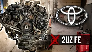 Toyota 2UZFE Контрактный двигатель