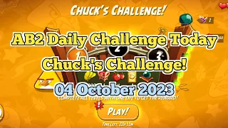 Angry Birds 2 AB2 Daily Challenge Today Chuck's Challenge! 3-3-4 Rooms