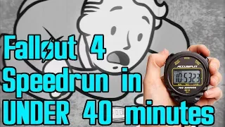 Fallout 4 Beaten in Under 40 Minutes (SPEEDRUN EXPLAINED - Any%)