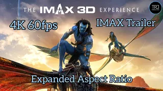 IMAX TRAILER | Avatar 2 Trailer 4K 60fps Expanded Aspect Ratio | 2022 | The Way Of Water