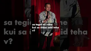 "Vähim mis teha sain" reupload. #standup #eesti #eestikeeles