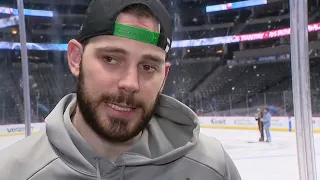 1-on-1: Tyler Seguin with Jeff Kolb after eliminating Colorado