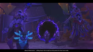 Alleria?!!!! A VoidLord??   - World of warcraft