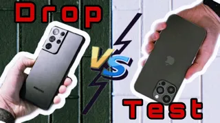 Drop test: Iphone 13 Pro vs Samsung S22 Ultra !