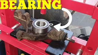 How to Replace Front wheel  bearing on Peugeot 307 / Peugeot partner/ Citroen berlingo