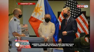 SONA: Amerika, handang protektahan ang karapatan ng Pilipinas sa West Philippine Sea