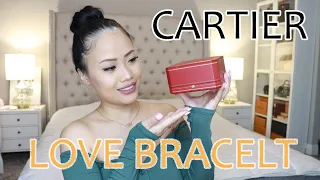 CARTIER LOVE BRACELET UNBOXING