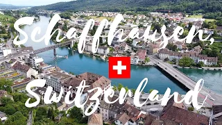 🏰 Schaffhausen, Switzerland Drone Flight Video | Motivational Music | World from Above