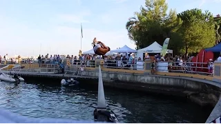 Slackline Waterline - Santa Margherita Ligure - Posidonia Festival 2016 - Liguria - Italia
