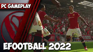 eFootball 2022 Gameplay PC | 1440p HD | Max Settings