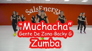 MUCHACHA "Gente de Zona-Backy G" Coreografia Zumba SalsEnergy