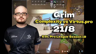 CS2 POV Complexity Grim (21/8) vs Virtus.pro (Vertigo) @ ESL Pro League Season 19