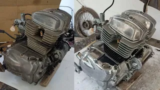 Honda RoadMaster Engine full Restoration | Honda CD200 Engine Restoration