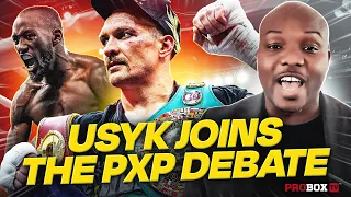 OLEKSANDR USYK HAS JOINED THE POUND FOR POUND DEBATE. WHERE DO YOU HAVE HIM?