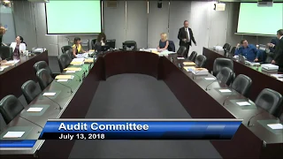 Audit Committee - July 13, 2018 - Part 1 of 2