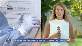 Stirile Kanal D (31.08.2021) - Cum se fac inscrierile pentru loteria vaccinatilor? | Editie de pranz