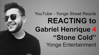 REACTING to Gabriel Henrique 4: "Stone Cold" (Demi Lovato Cover)