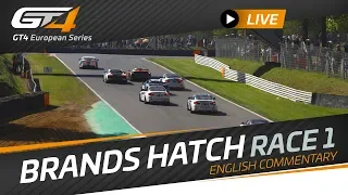 RACE 1- BRANDS HATCH - GT4 European Series 2019 - ENGLISH