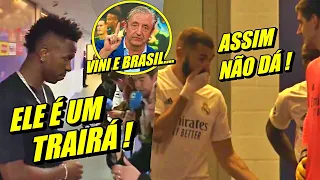 REAÇÃO DE BENZEMA É ABSURDA ! JORNAL ESPANHOL PASSA DO LIMITE COM VINI JR E BRASIL E MAIS....