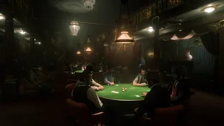 Red Dead Redemption 2 - Gambling Riverboat Ambiance (chips, piano, talking)