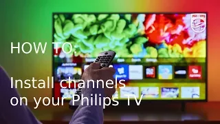 How to install channels on your Philips Saphi Smart TV [2018 - 2022]