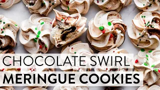 Chocolate Swirl Meringue Cookies | Sally's Baking Recipes