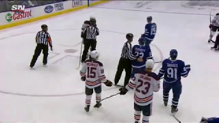 NHL Fight - Oilers @ Maple Leafs - 2020 01 06