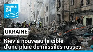 Guerre en Ukraine : Kiev et Kharkiv à nouveau les cibles d'une pluie de missiles russes