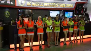 2016 Computex G.SKILL OC World Record Show girl