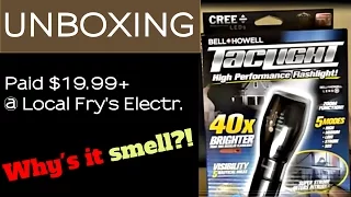 [SHOCKING] Bell Howell Tac Light Review - What's that Smell?! | A Local Purchase | The Mouth Episode