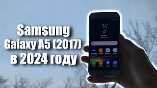 как показывает себя Samsung Galaxy A5 (2017) в 2024 году?