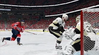 NHL 16 (Xbox One) Penguins vs Capitals Stanley Cup Playoffs Game 1 Sim