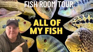 FISH ROOM TOUR | 1st one of the YEAR