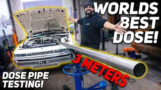 How To Make The Worlds Best Turbo Flutter! VL Turbo Dose Pipe Testing!
