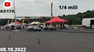 MOTO PARK UŁĘŻ 1/4 MILI MERCEDES W211 VS BMW