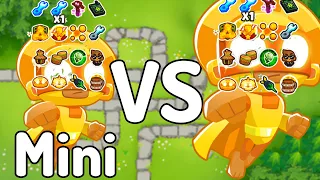 God Boosted Mini Sun Avatar VS. God Boosted Sun Avatar