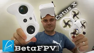 Обзор FPV Cetus X Betaflight | BetaFPV | Первый дрон, старт в FPV